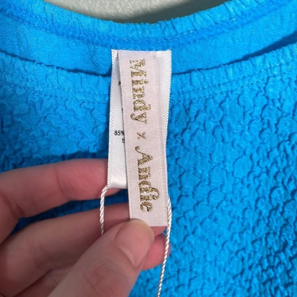 Andie The Maya Dress Popcorn Splash Size M NWT Coverups - Picture 6 of 8